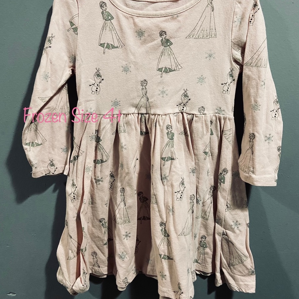 Frozen Dress Size 4t
